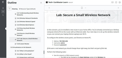 CertMaster Learn Tech+ (V6)  - FC0-U71  (2 Months)