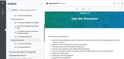 Best Price TestOut Security Pro for Security+ (SY0-701) - Individual License