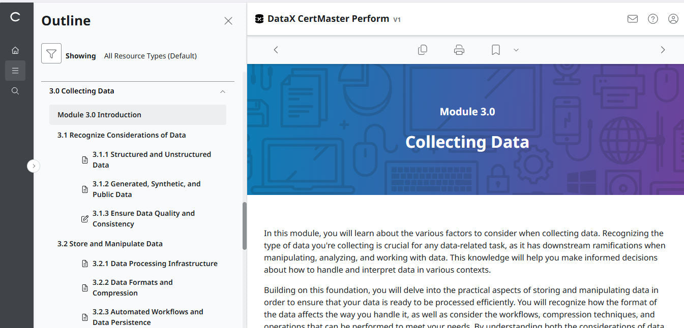 Best Price Guarantee ✅ CompTIA DataX CertMaster Perform (V1)