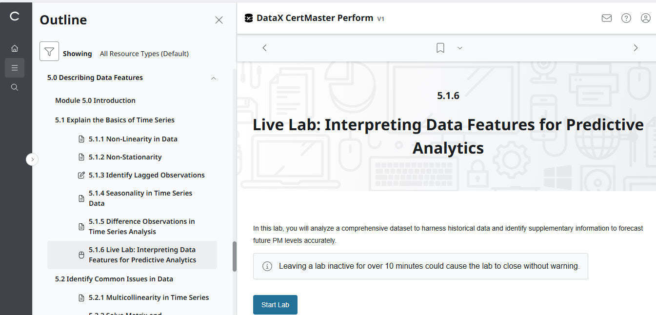 Best Price Guarantee ✅ CompTIA DataX CertMaster Perform (V1)